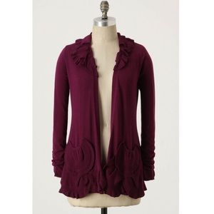 Anthropologie Guinevere Delicate Drafts Cardigan